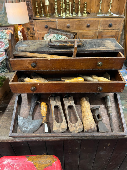 Shoemaker's Box and Tools