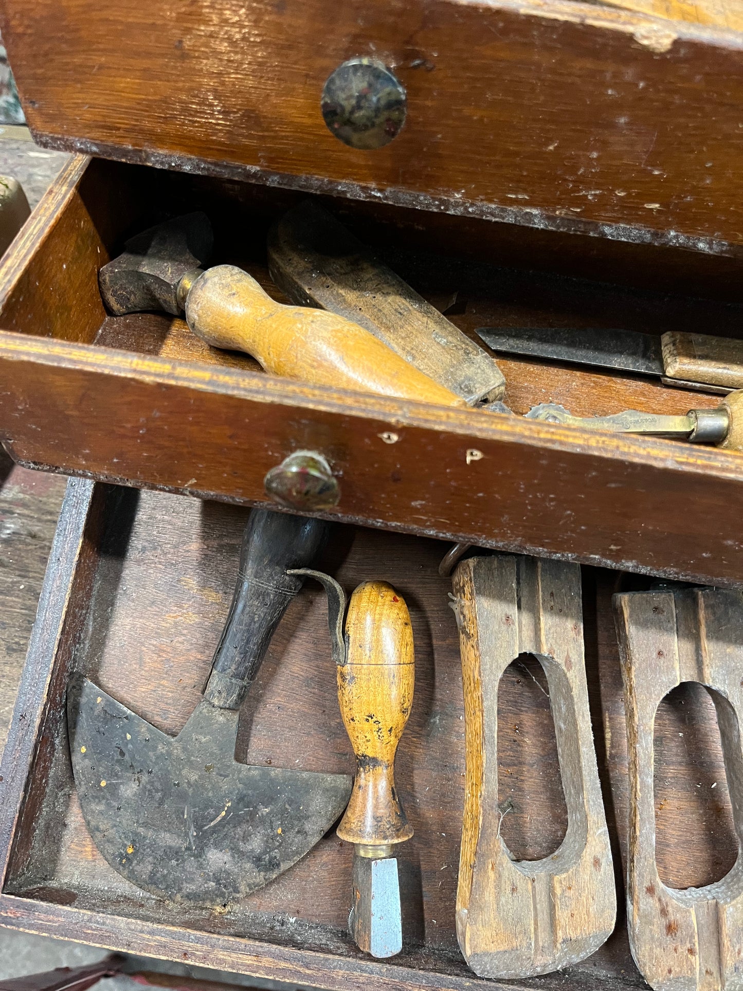 Shoemaker's Box and Tools