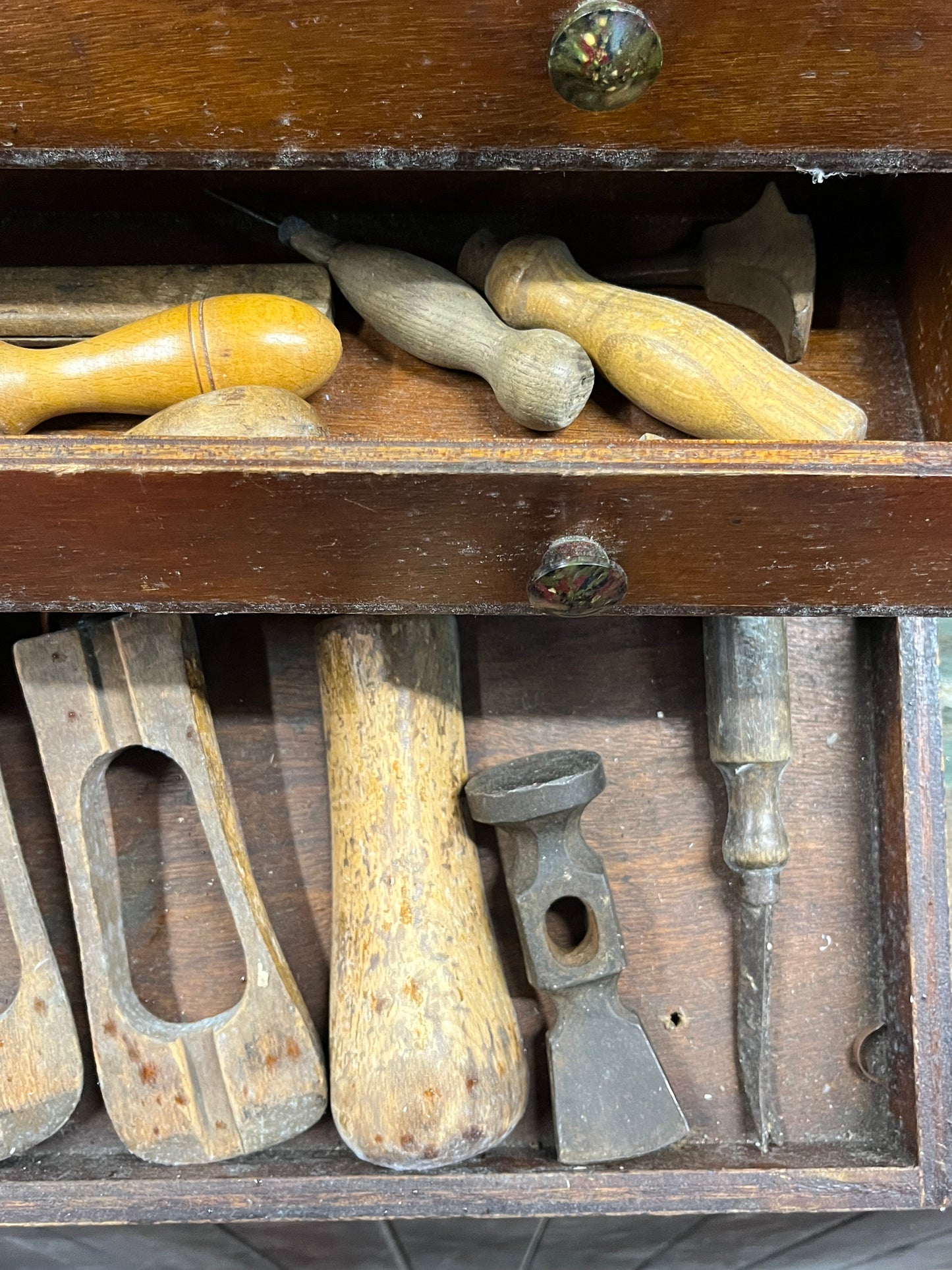 Shoemaker's Box and Tools