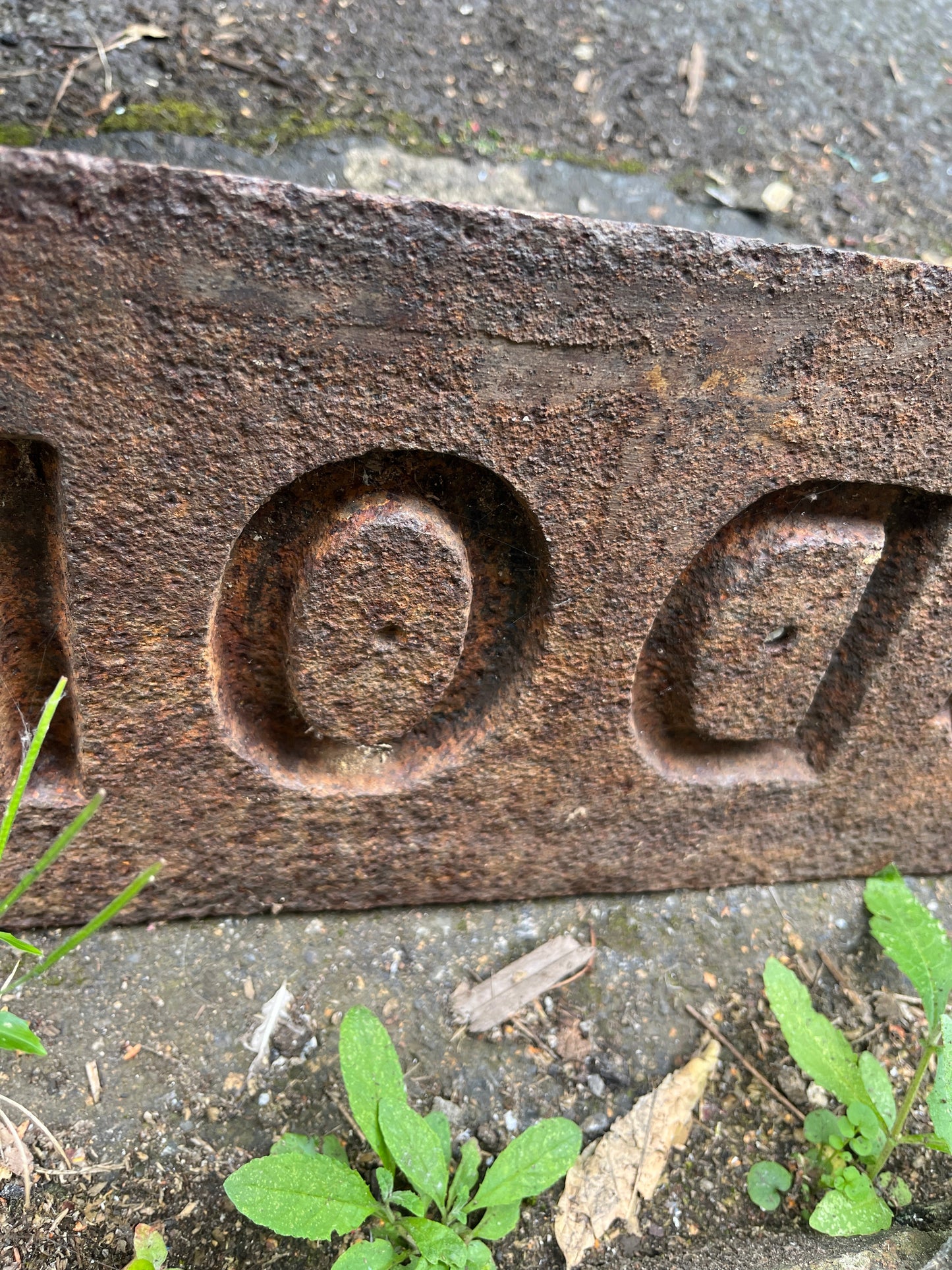 Cast Iron Street Sign