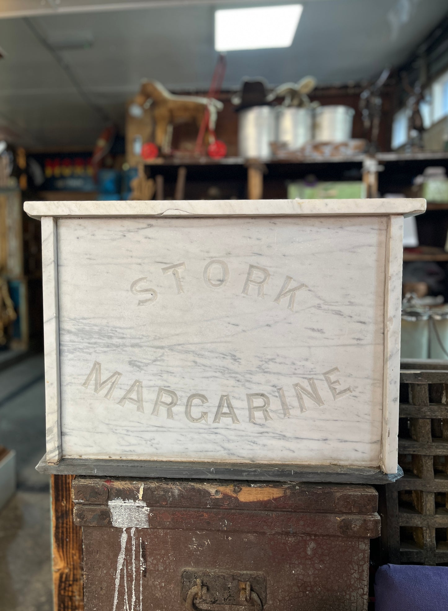 Carrara Marble 'Shop Fitting'