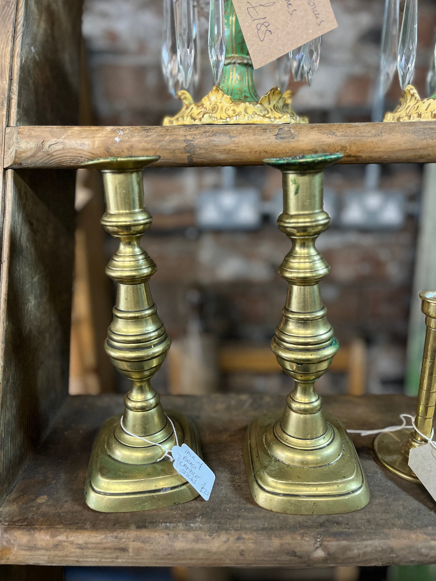 Pair of Brass Candlesticks
