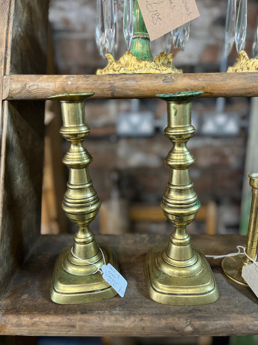 Pair of Brass Candlesticks