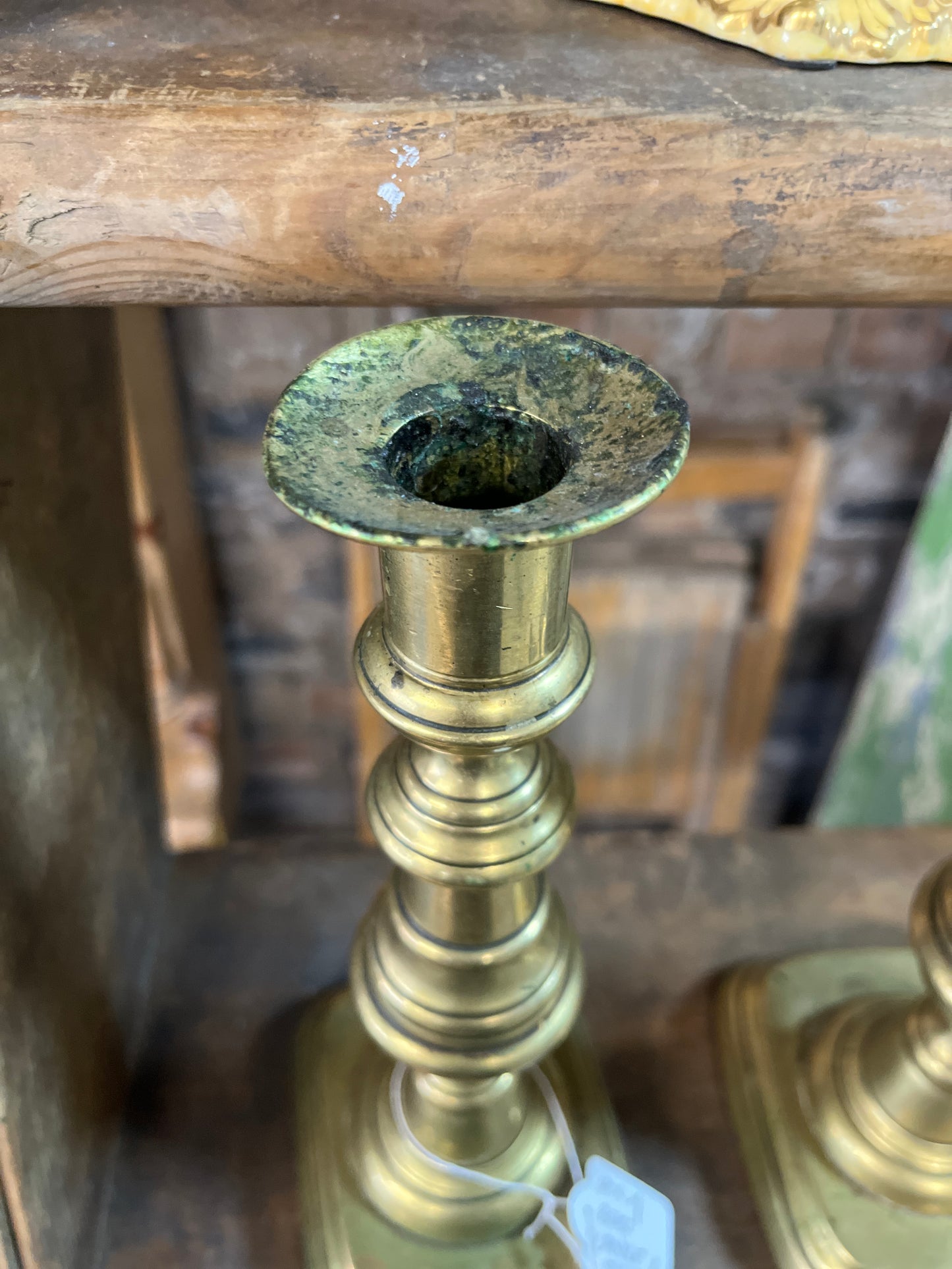 Pair of Brass Candlesticks