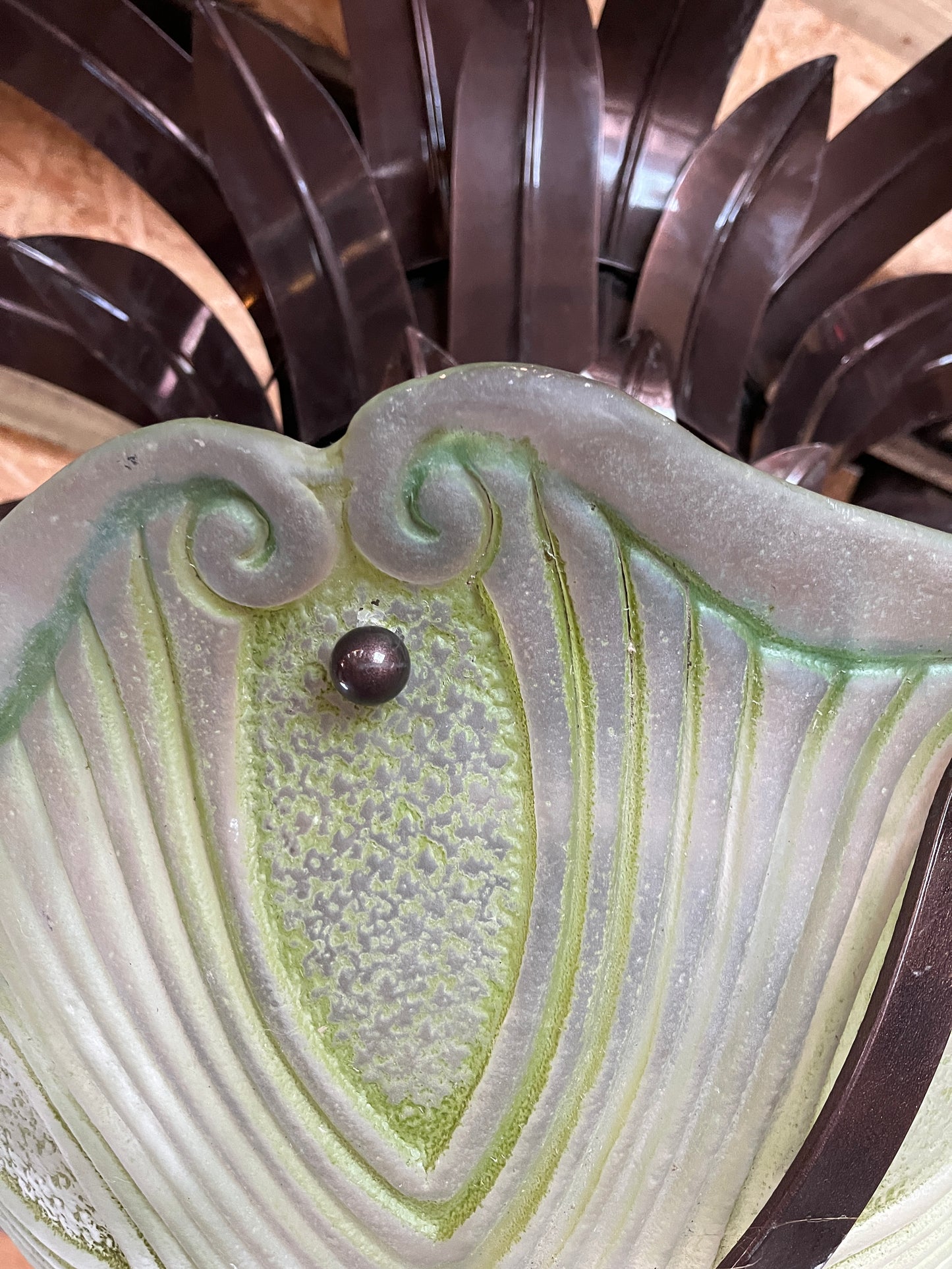Vintage Art Deco Pineapple Chandelier