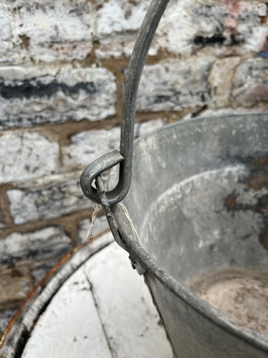 Rustic Metal Pail