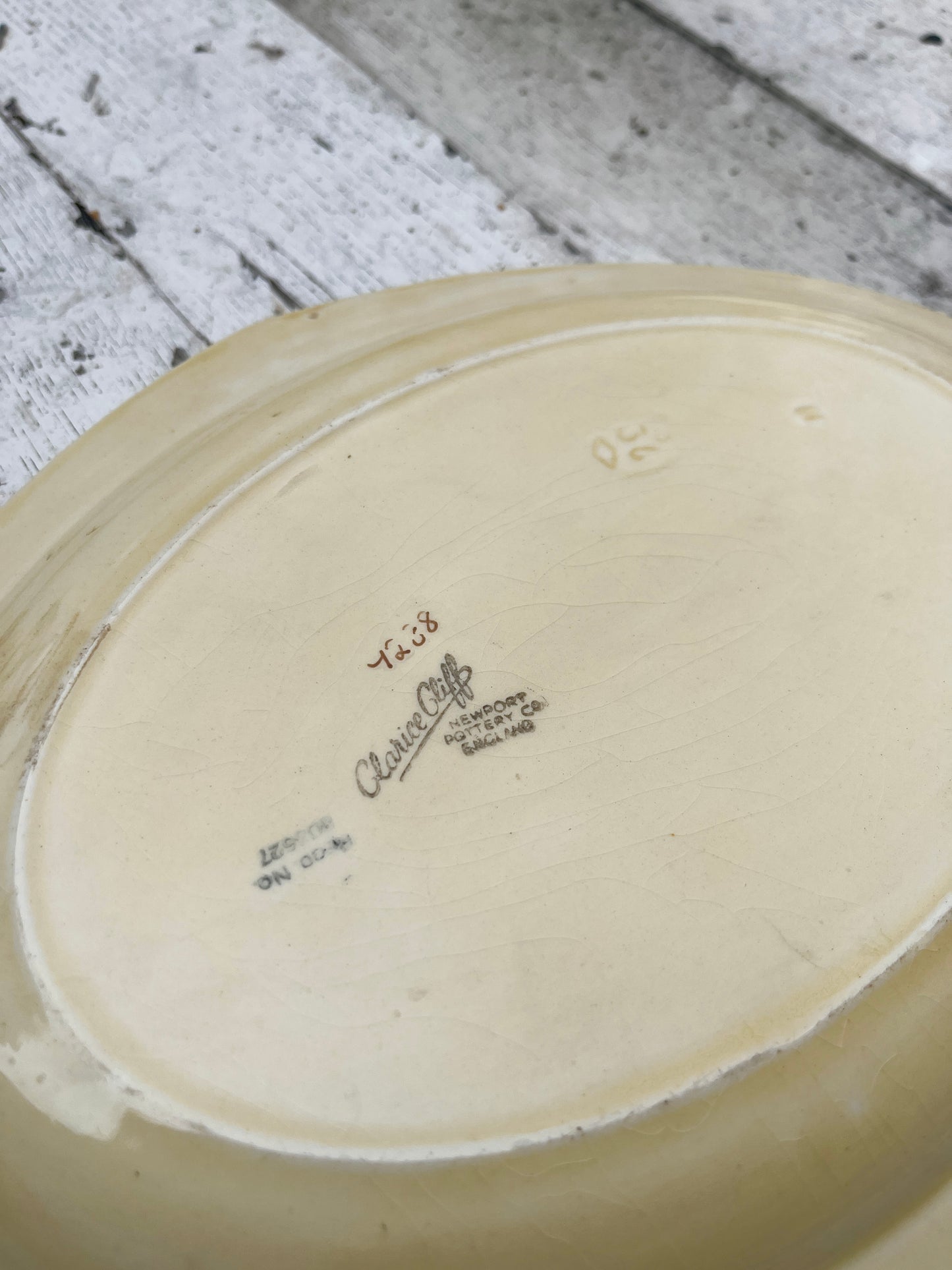 Clarice Cliff 'Chippendale' Plate