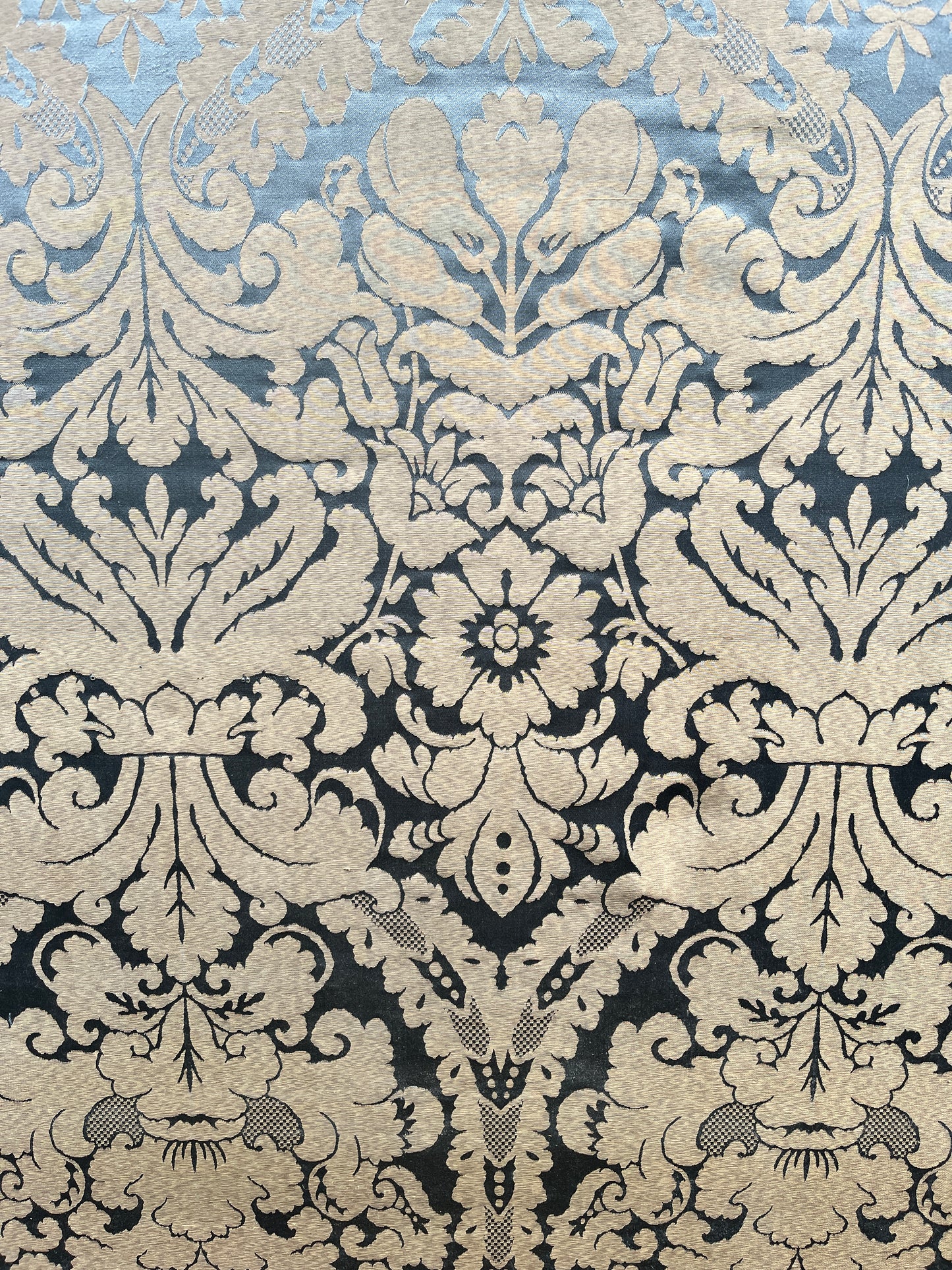 Large Damask Fabric Panel (Ex Film Set)