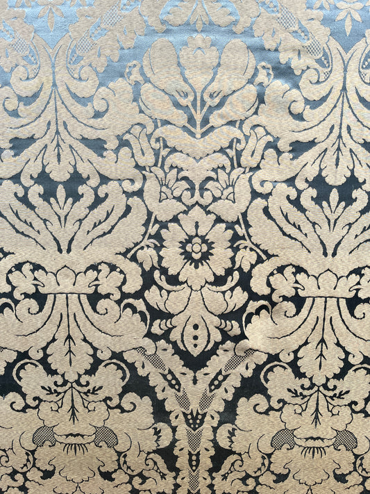 Large Damask Fabric Panel (Ex Film Set)
