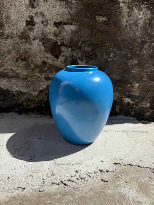 Poole Pottery Blue Vase