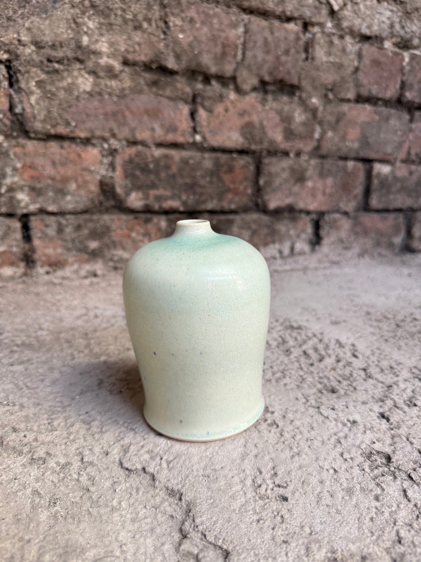 Danish Studio Pottery in Light Blue Glaze