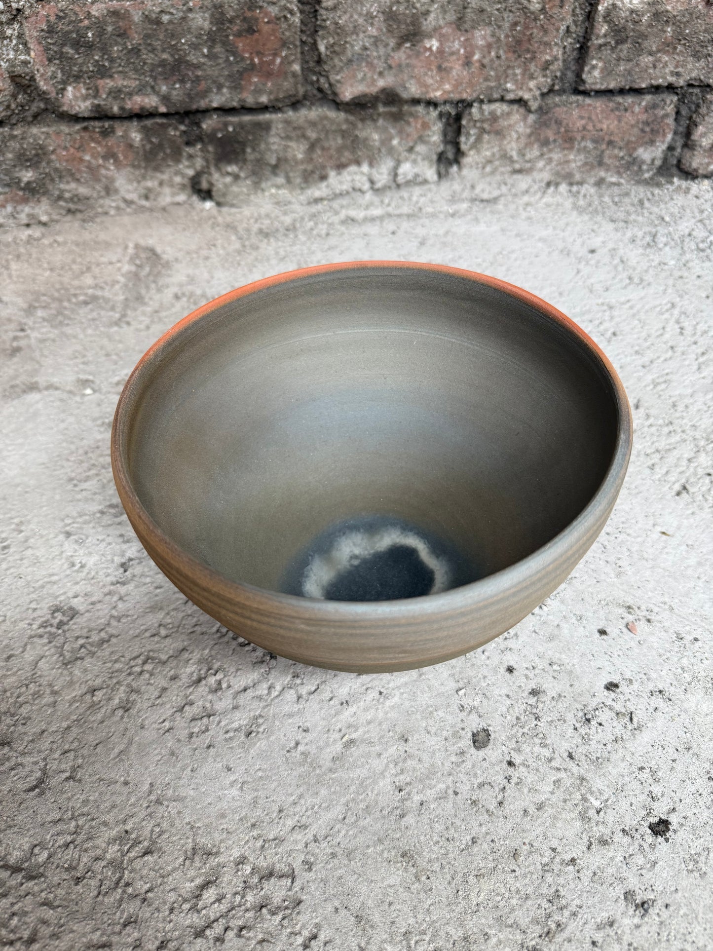 Studio Pottery Unglazed Bowl