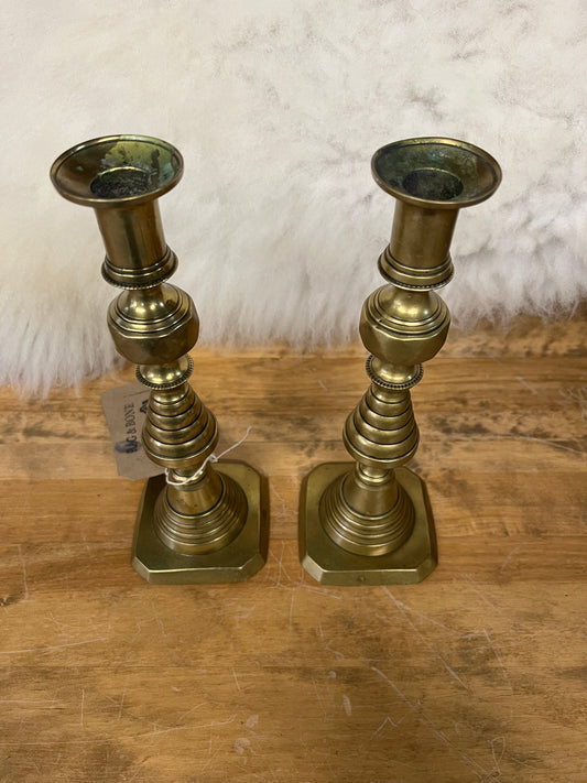 Pair of Brass Candlesticks