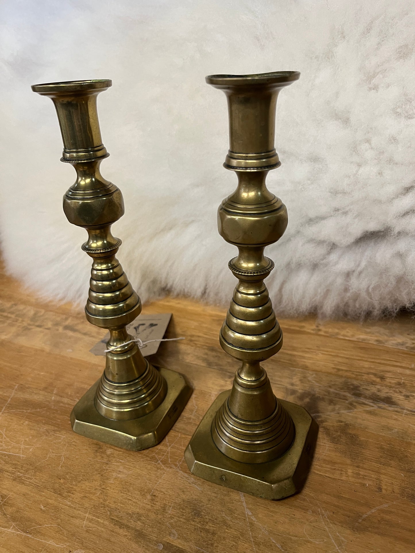 Pair of Brass Candlesticks