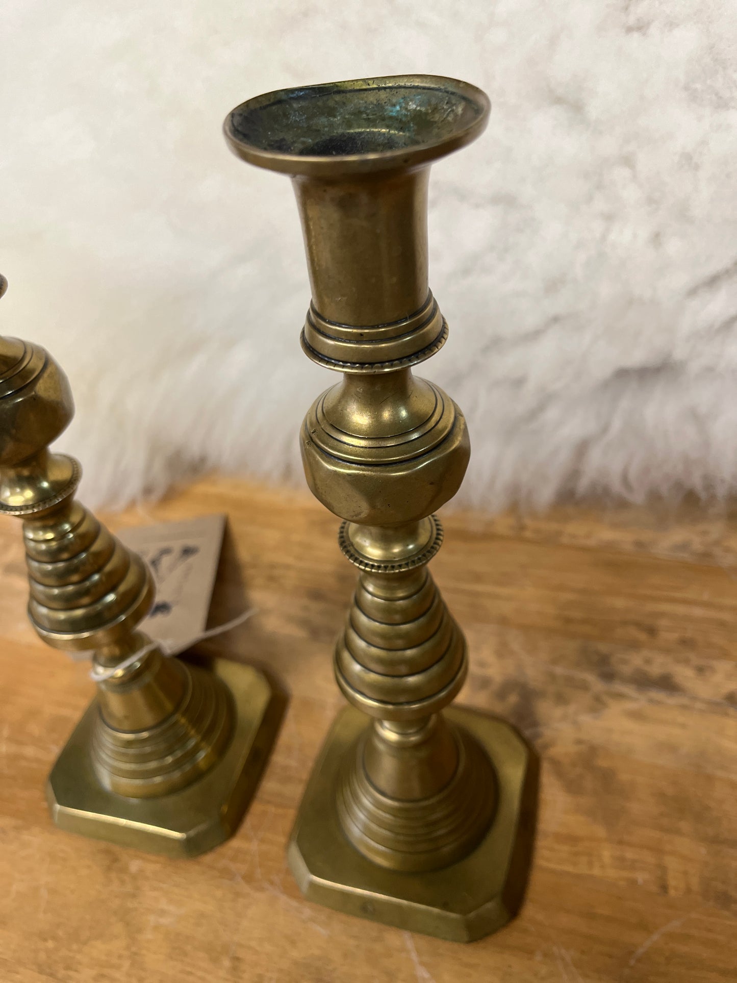Pair of Brass Candlesticks
