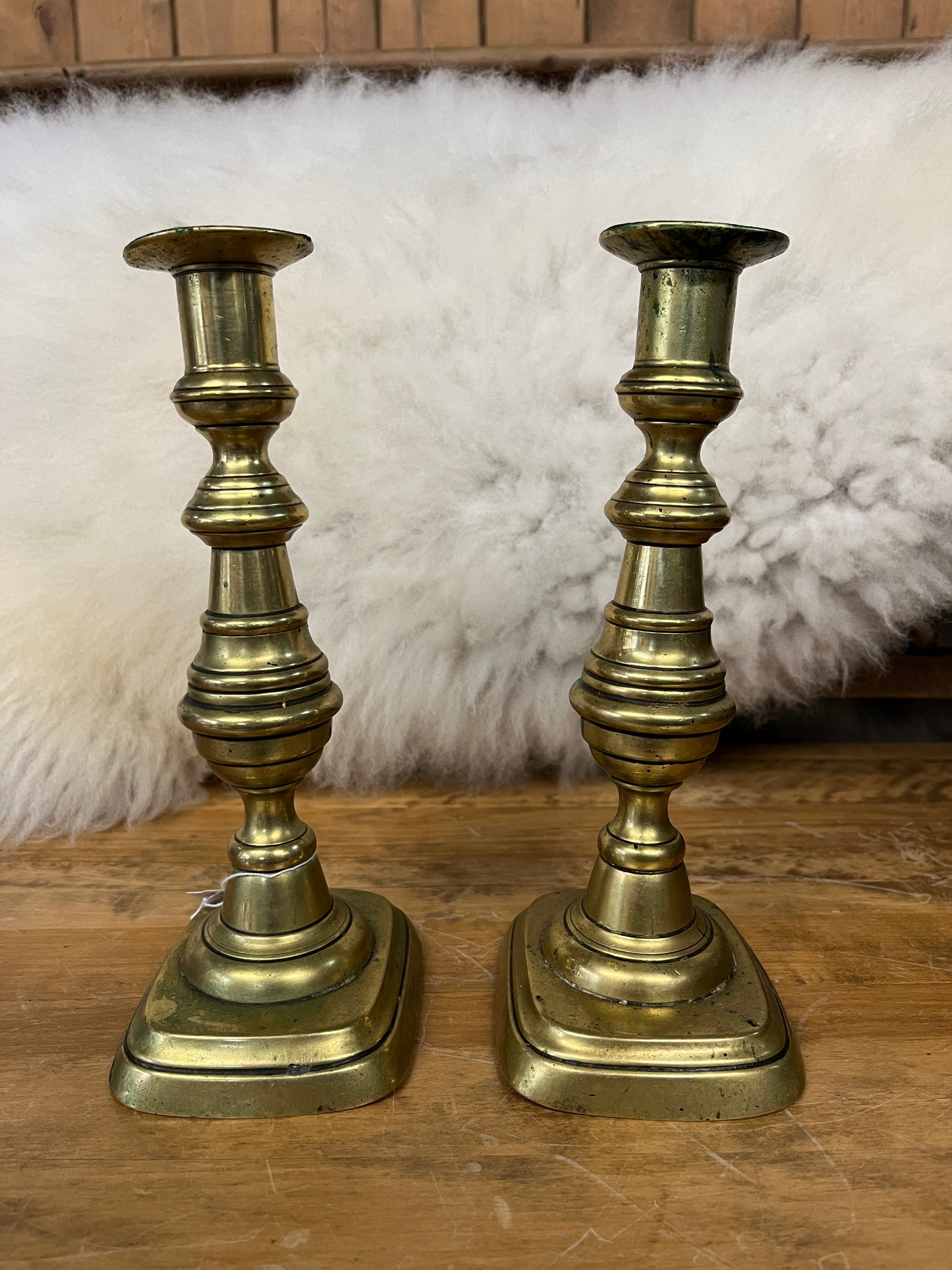 Pair of Brass Candle Sticks