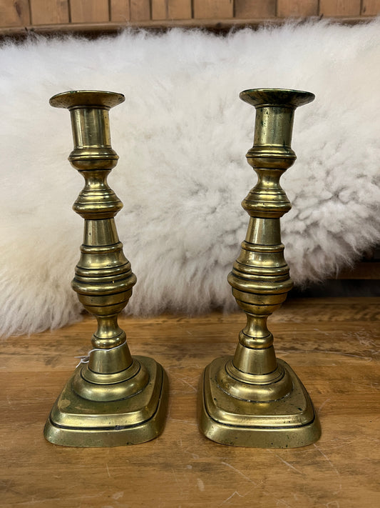 Pair of Brass Candle Sticks