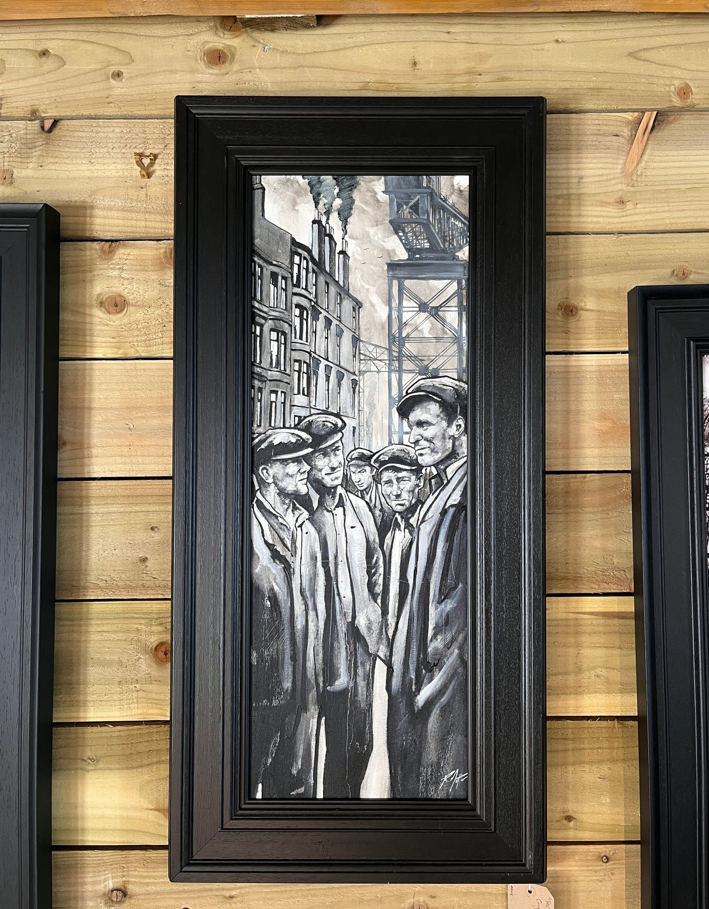 "The Ship-Makers" Original Oil on Canvas Painting by Ryan Mutter