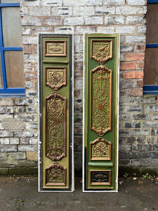 Ex Film Set Double Sided French Renaissance Decorative Panel
