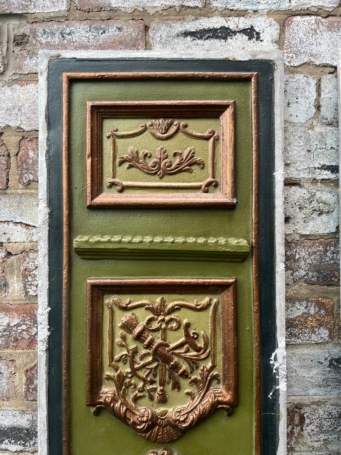 Ex Film Set Double Sided French Renaissance Decorative Panel