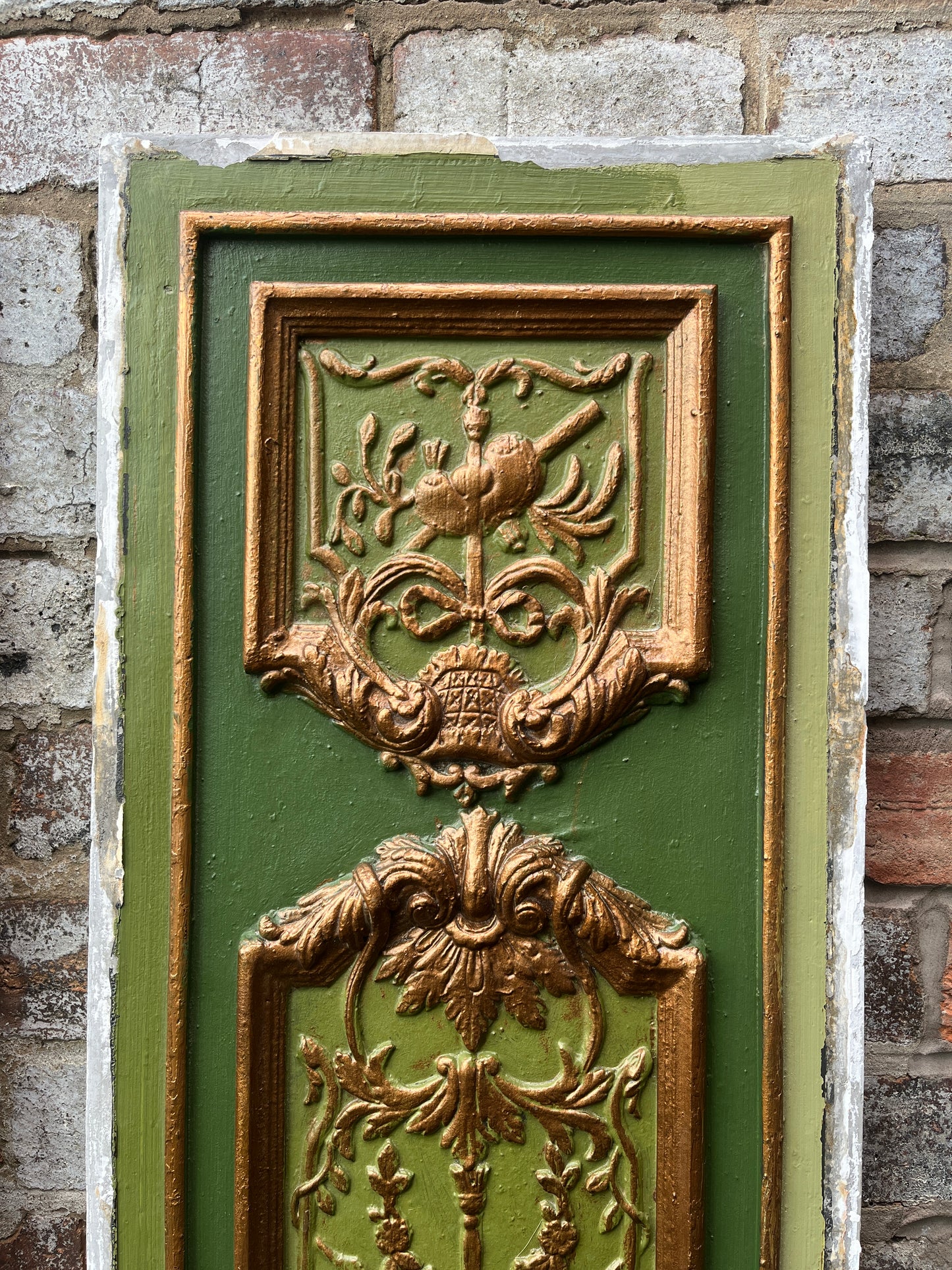Ex Film Set Double Sided French Renaissance Decorative Panel