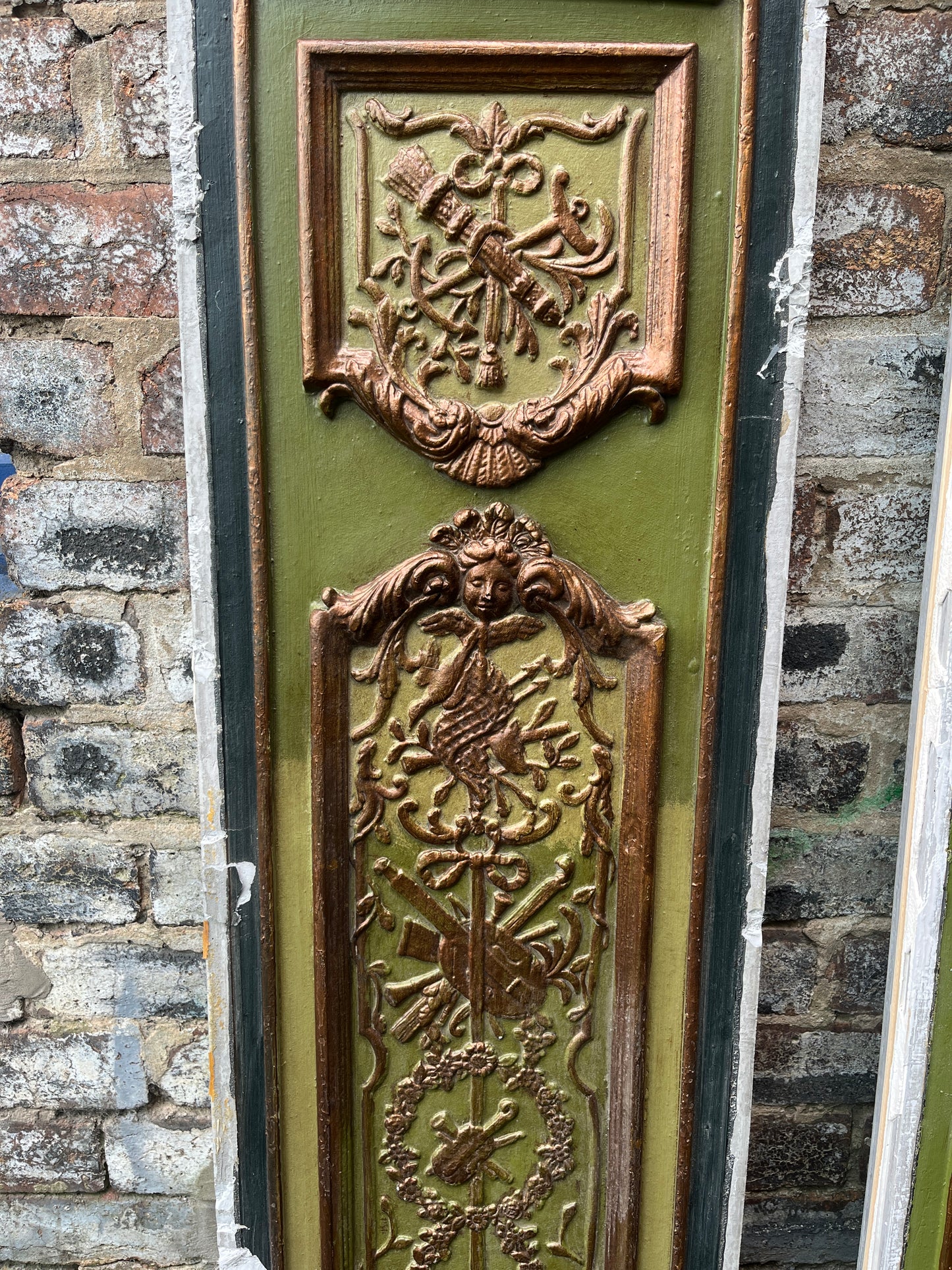 Ex Film Set Double Sided French Renaissance Decorative Panel