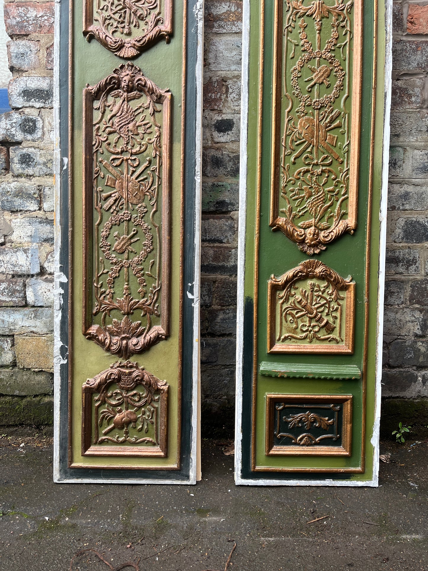Ex Film Set Single French Renaissance Decorative Panel