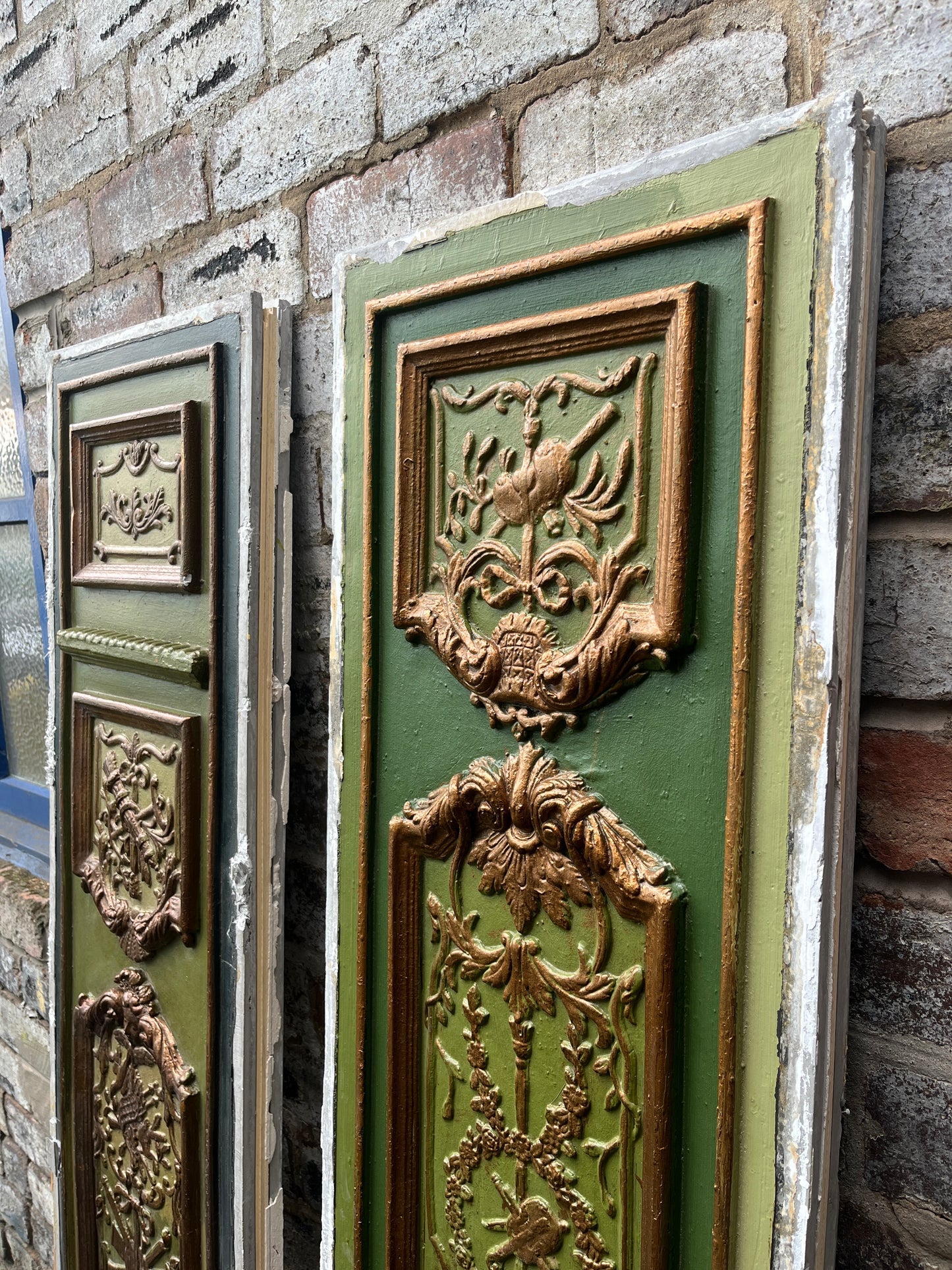 Ex Film Set Double Sided French Renaissance Decorative Panel