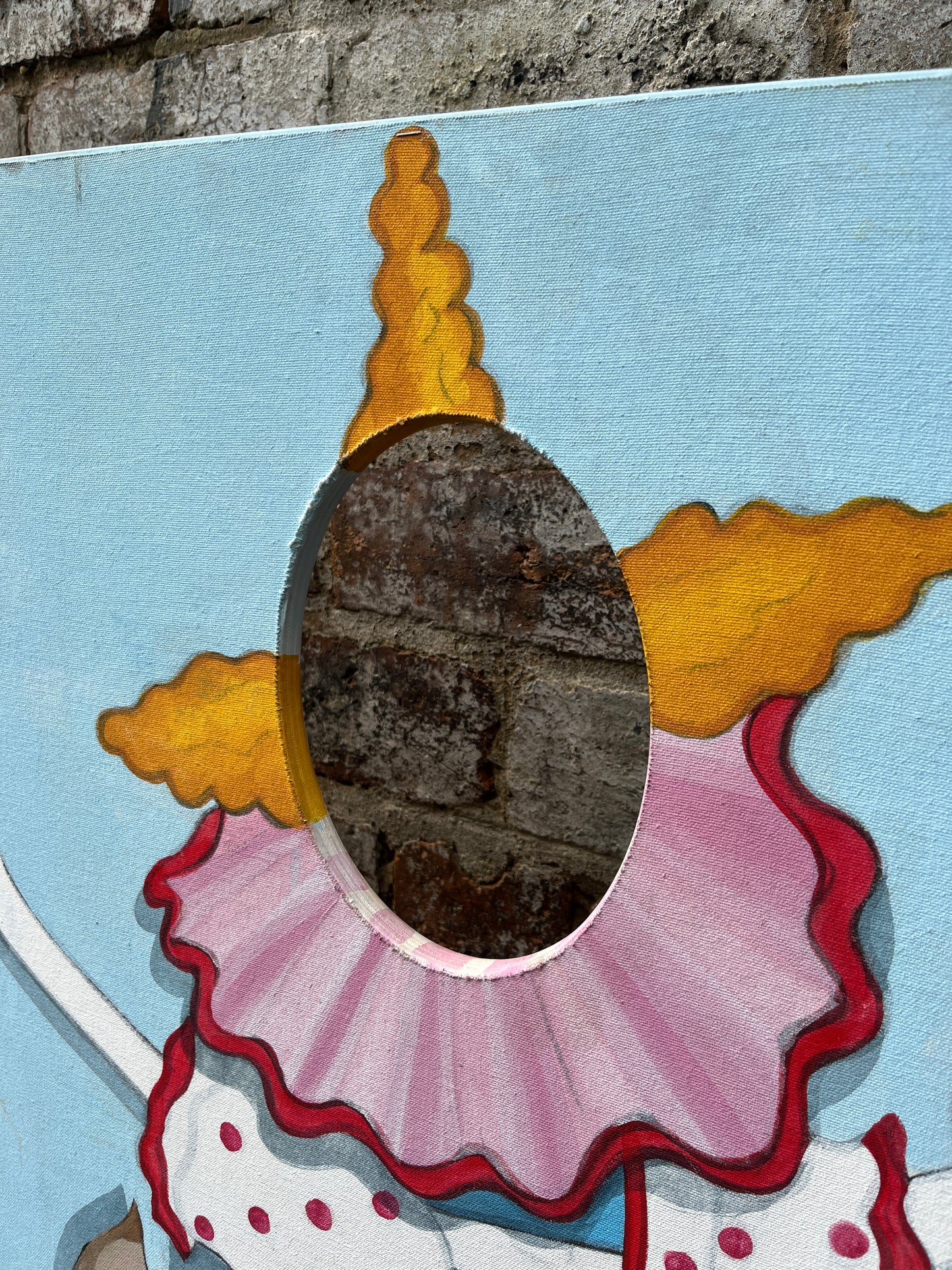Clown and Donkey Carnival Photo Board