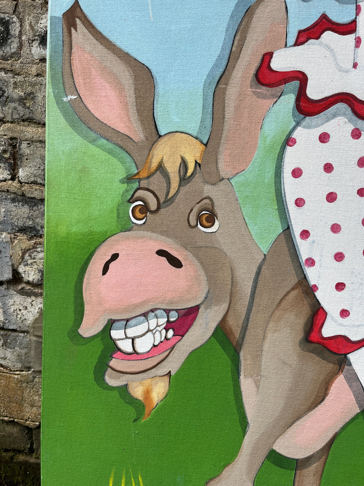 Clown and Donkey Carnival Photo Board
