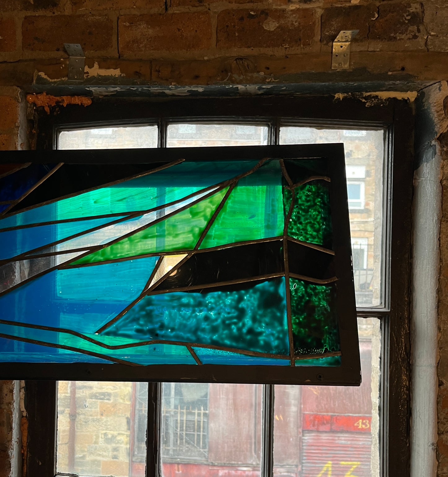 Ex-Opera Stained Glass Crucifix