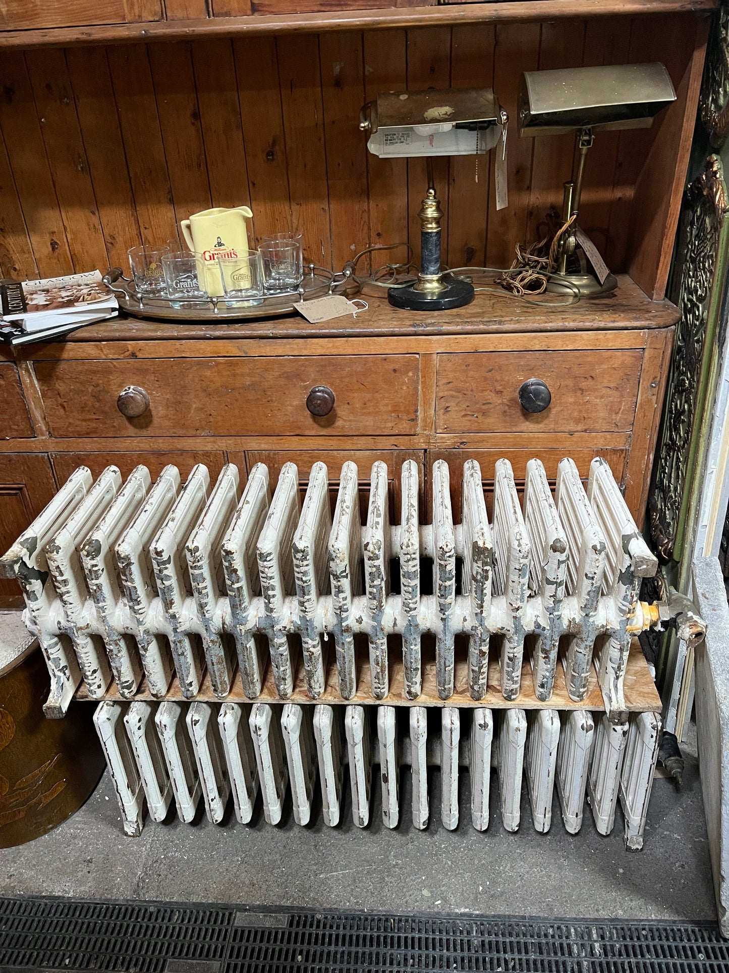 Reclaimed Cast-Iron Radiators