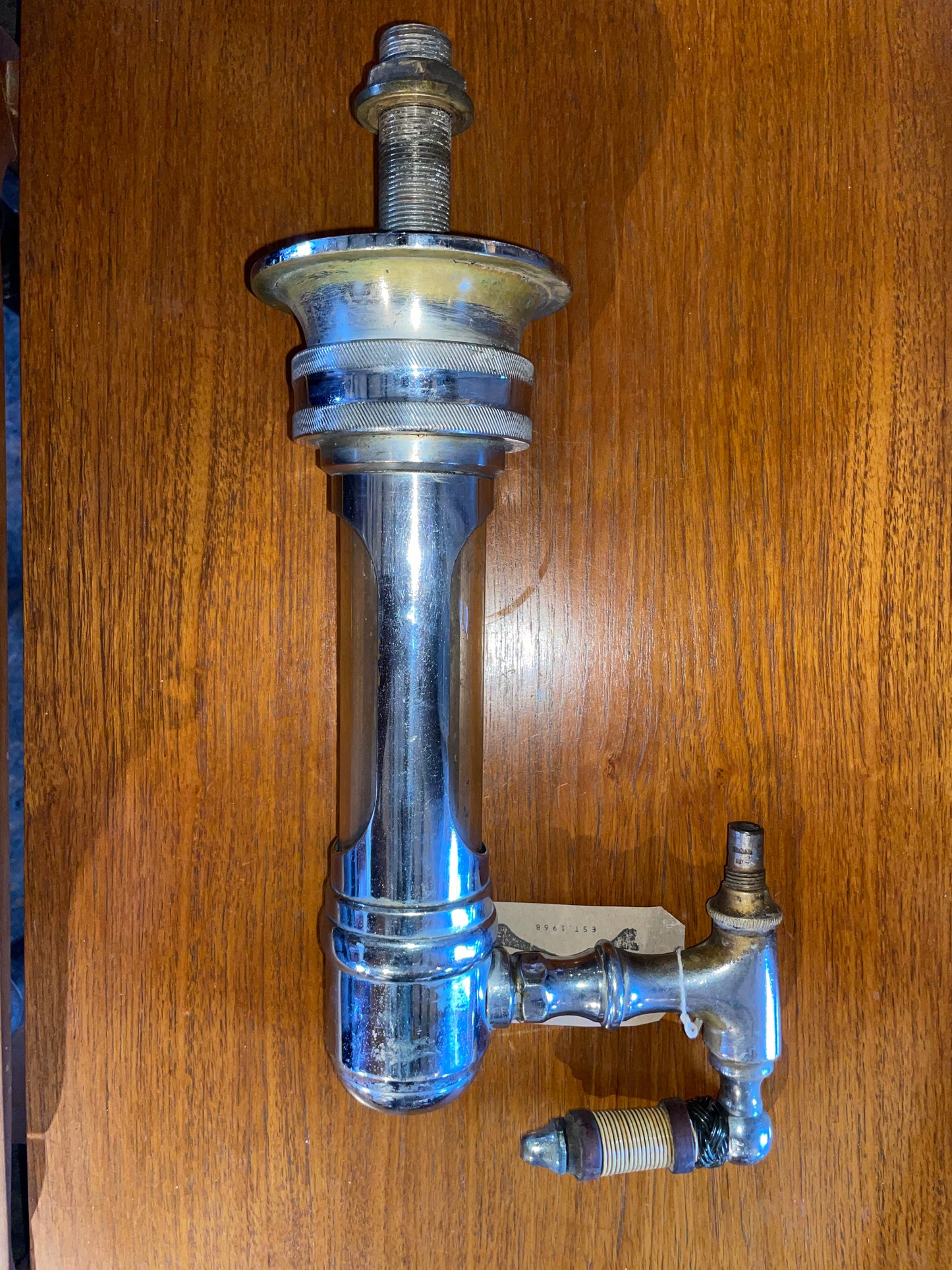 Allan & Bogle Glasgow Antique  Cane Wrapped Beer Tap / Counter Faucet