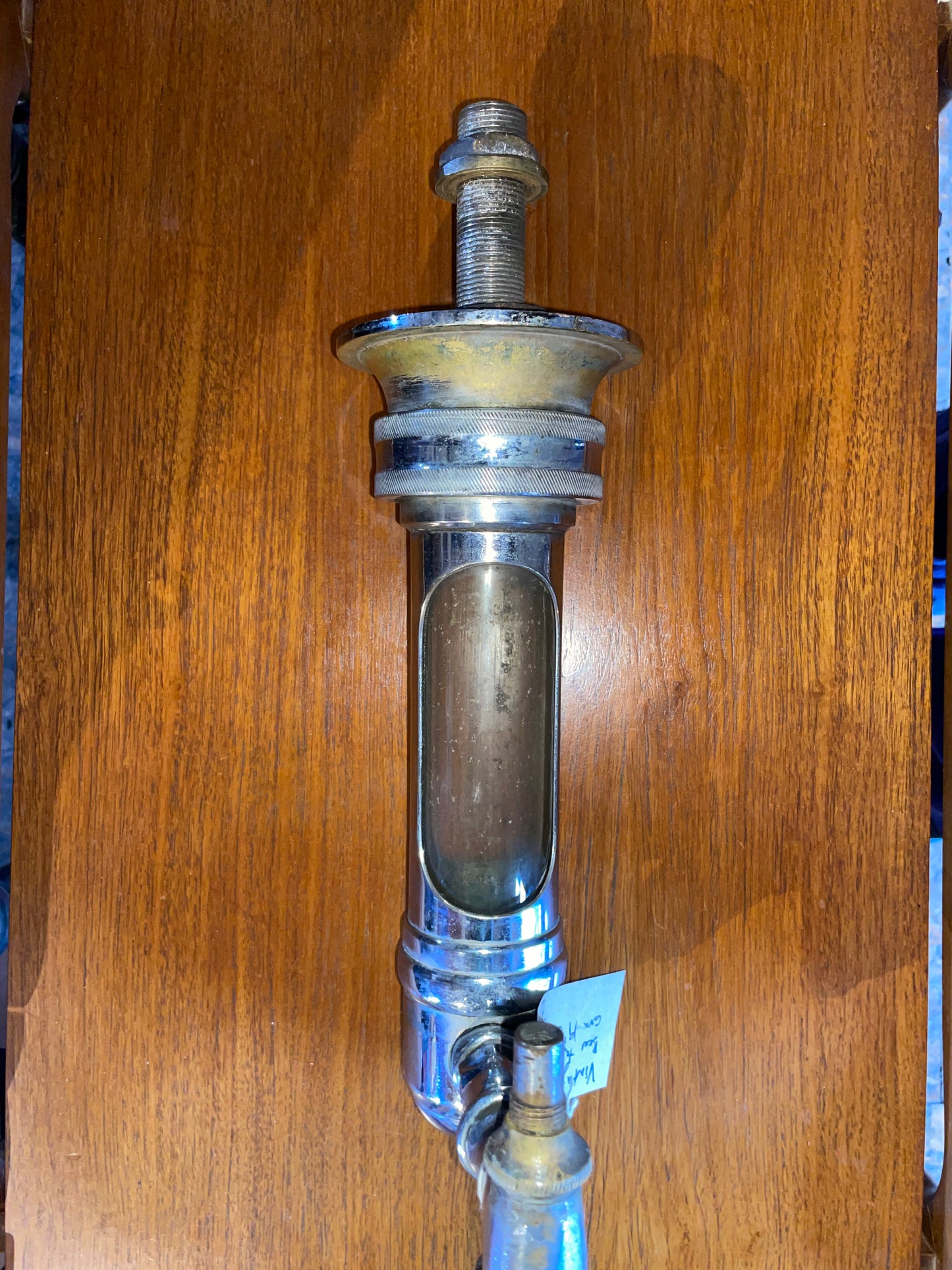 Allan & Bogle Glasgow Antique  Cane Wrapped Beer Tap / Counter Faucet