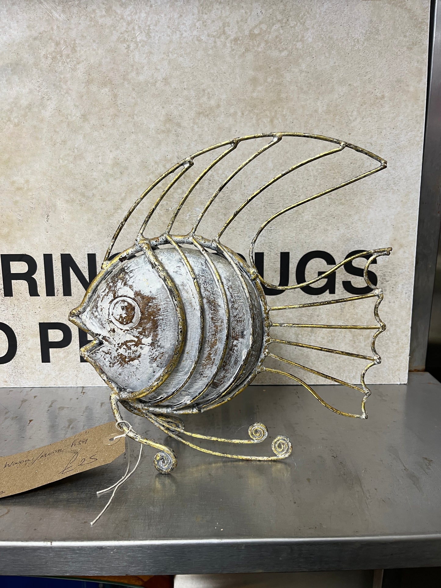 Wooden / Metal Fish