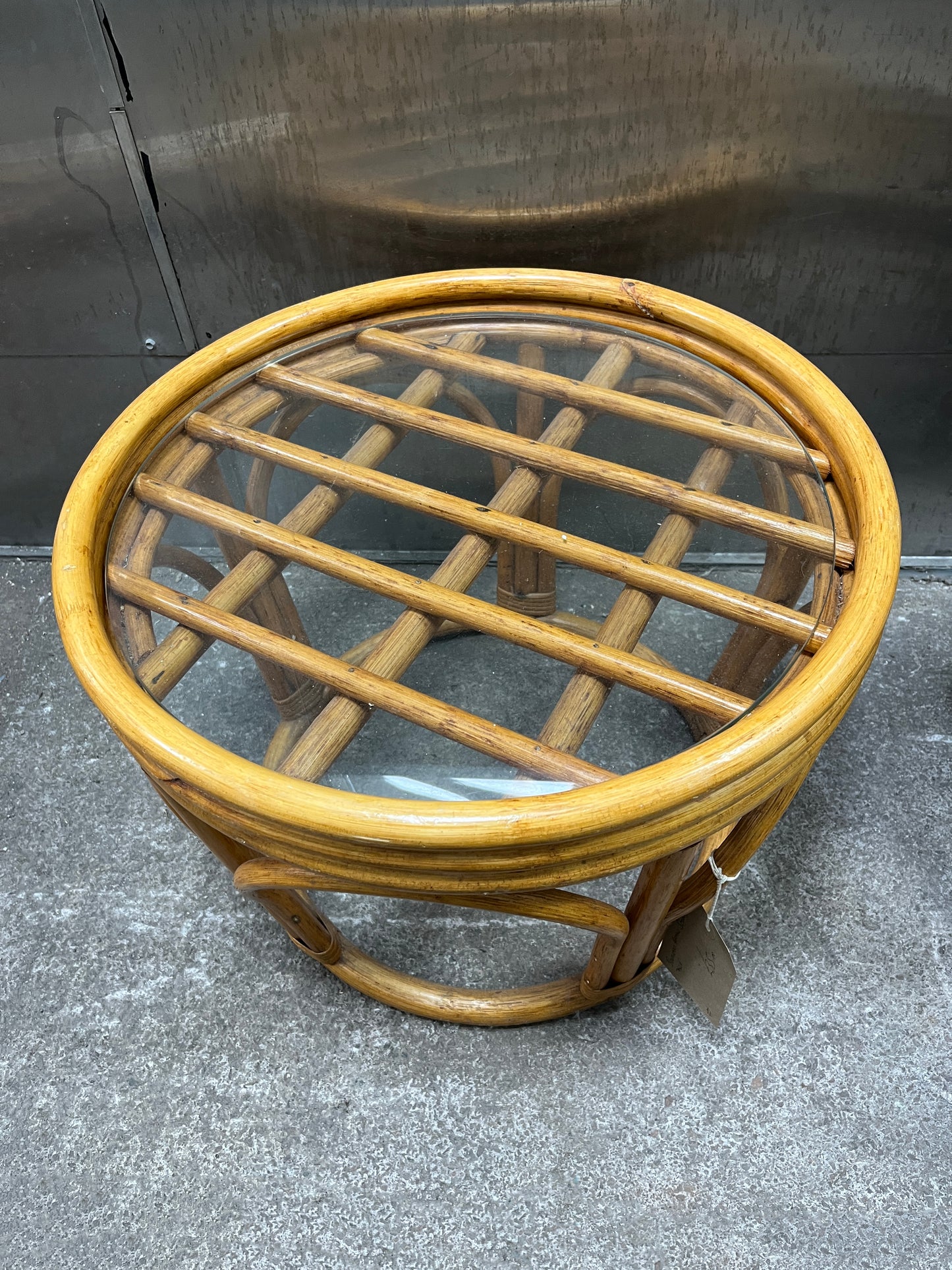 Bamboo Rattan Stool / Coffee Table