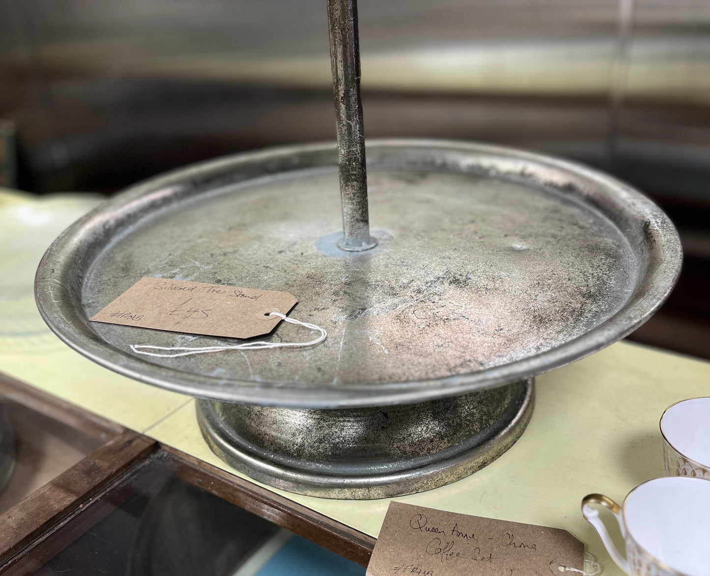 Silvered Tier Stand