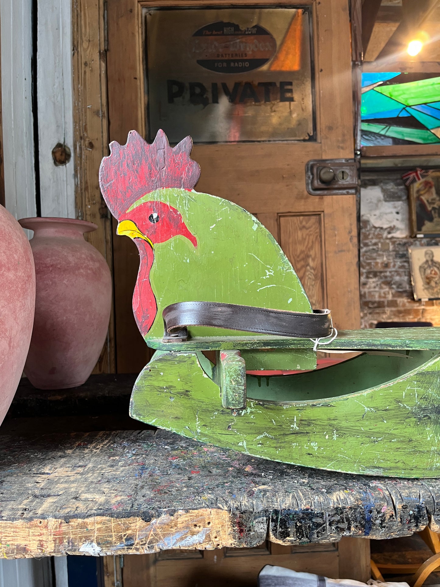 1950's Rocker - Rocky Chicken