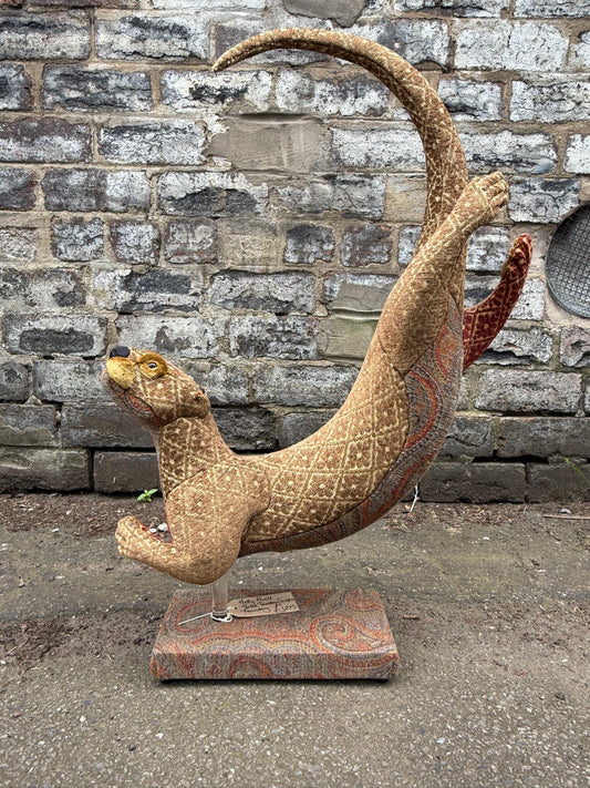 Helly Powell Faux Otter Sculpture