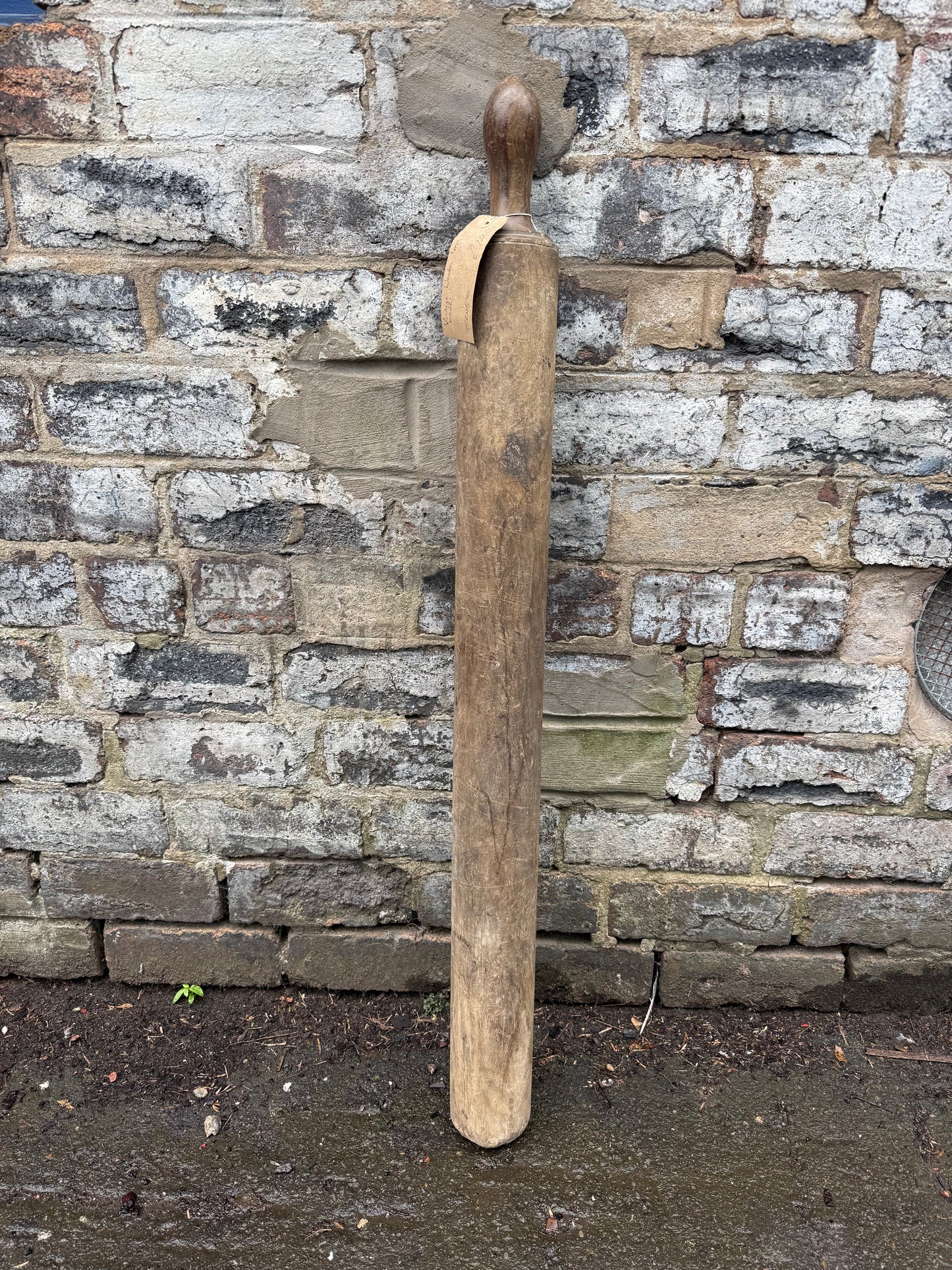 Vintage Long Wooden Masher