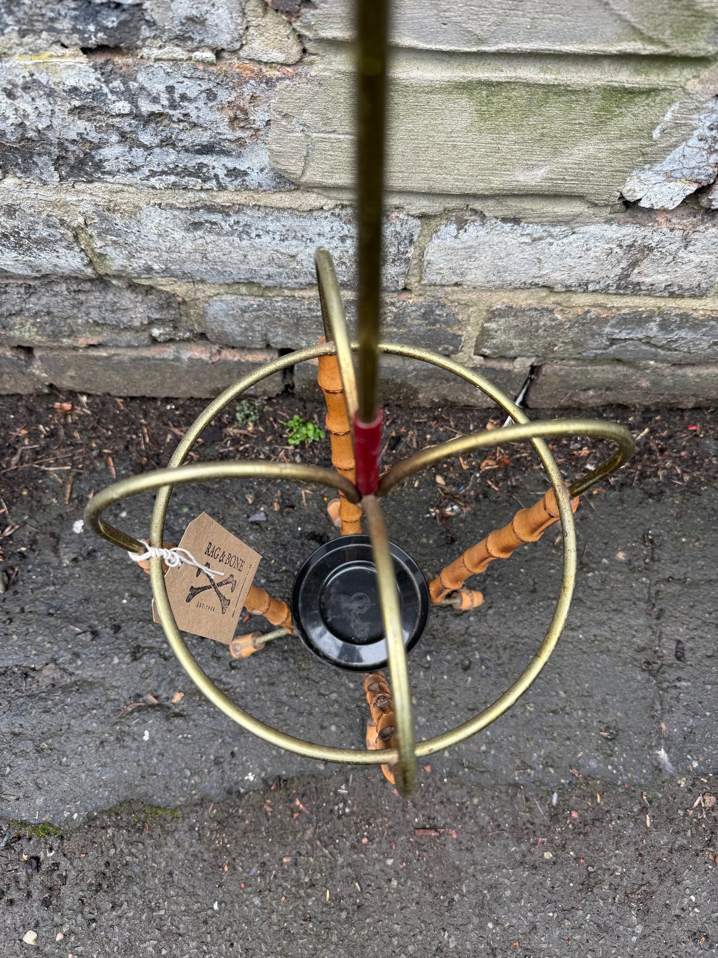 Vintage Bamboo Umbrella Stand