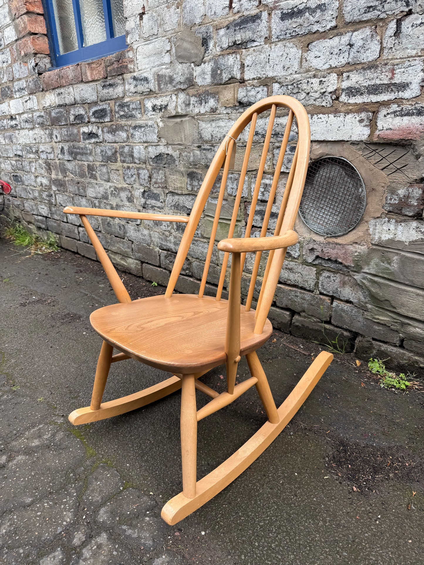 Mid Century Modern "Ercol" Rocking Chair