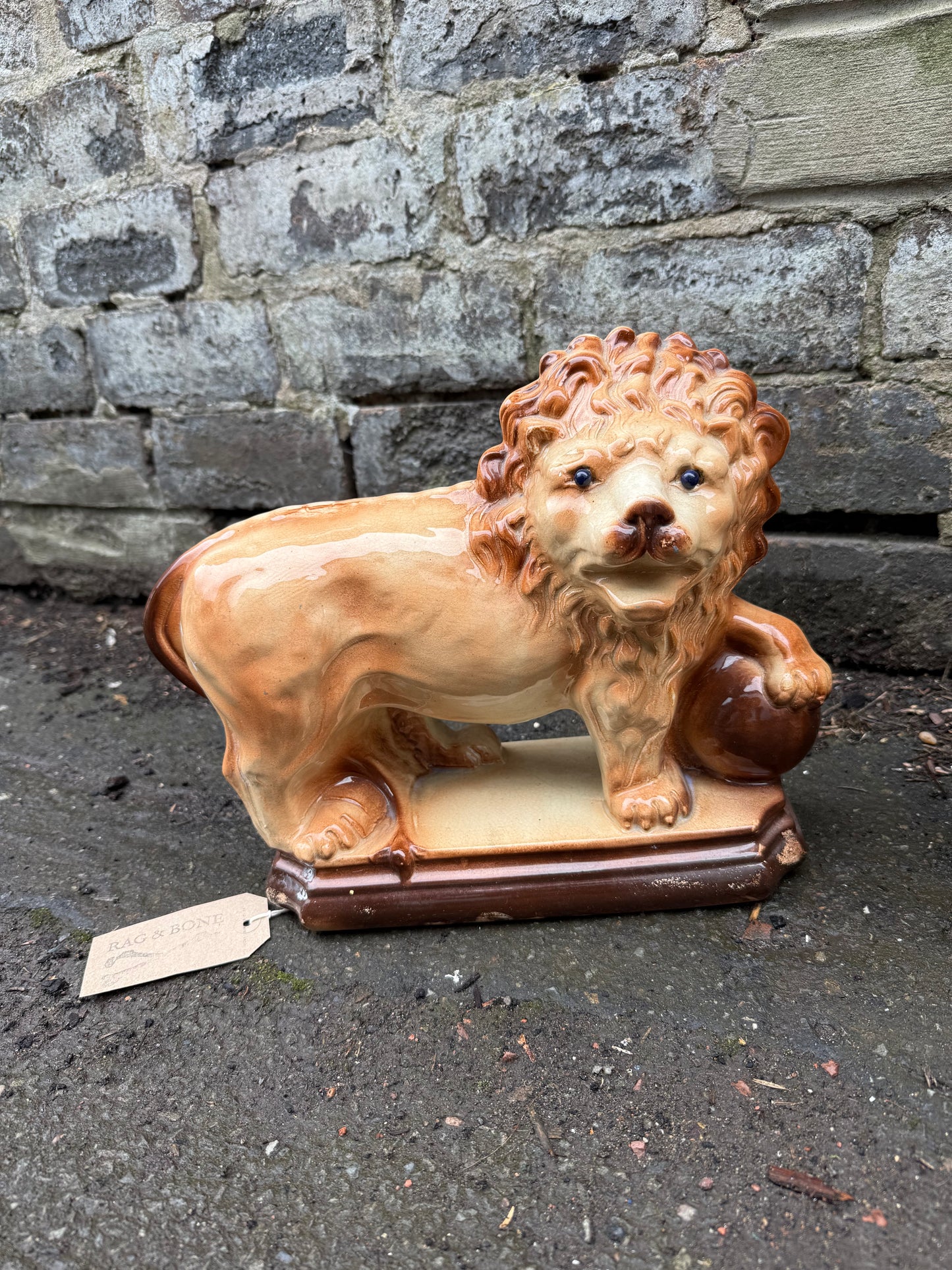 Pair of Medici Antique Lions
