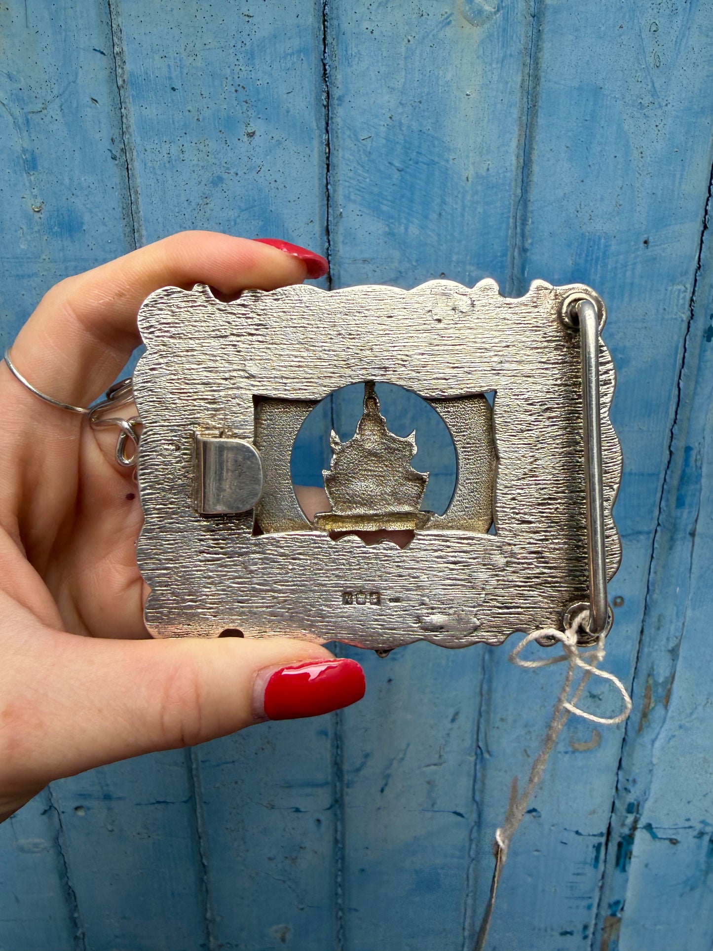 Silver Scottish Clan Mackenzie Buckle