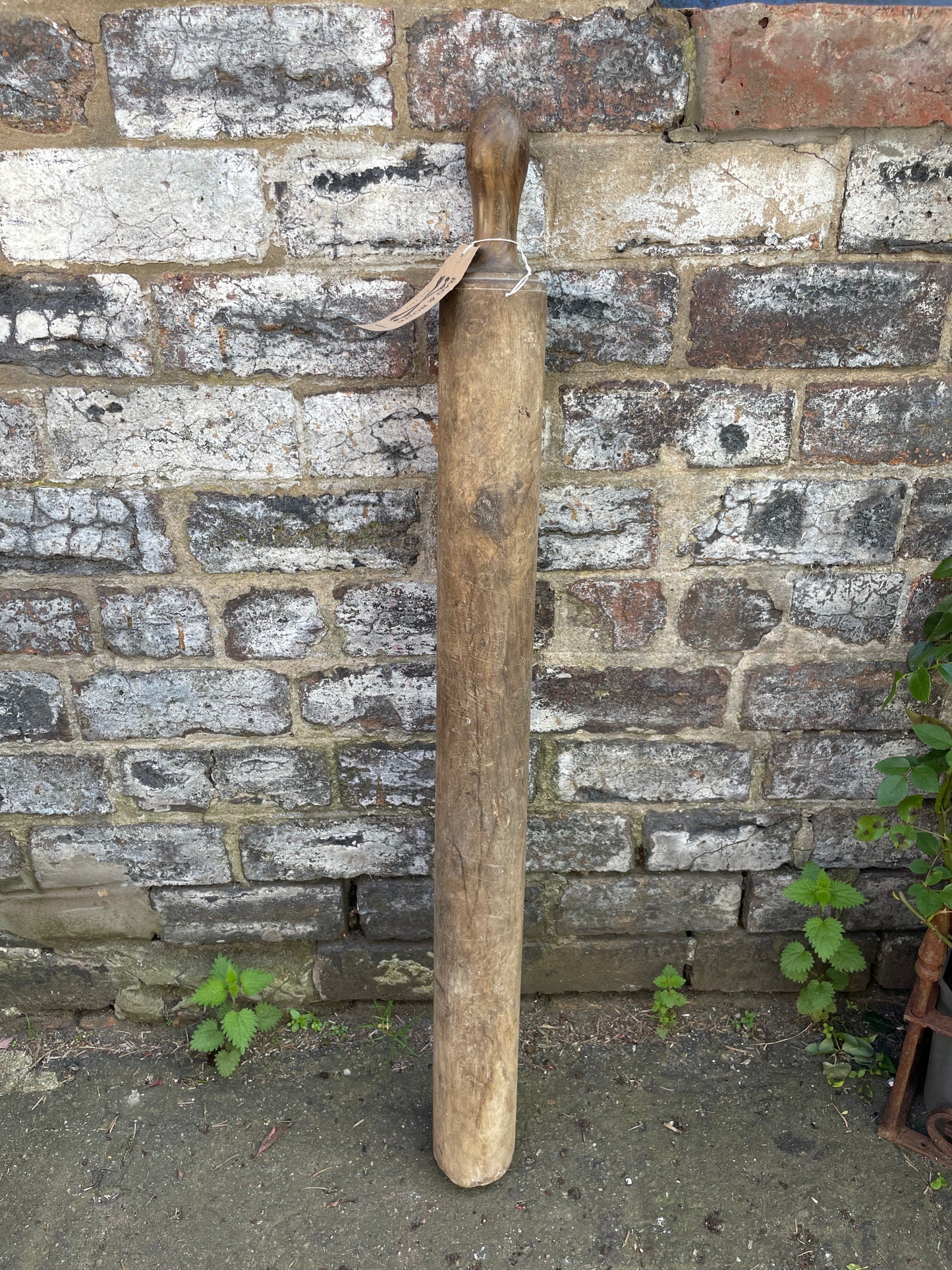 Vintage Wooden Long Masher