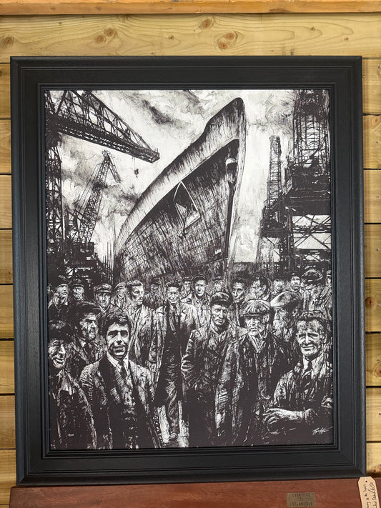 Ryan Mutter "Jimmy and the Boys" Limited Edition Painting
