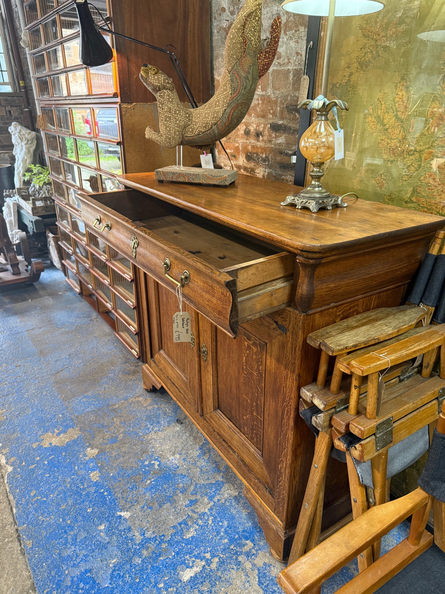 Antique Oak Sideboard