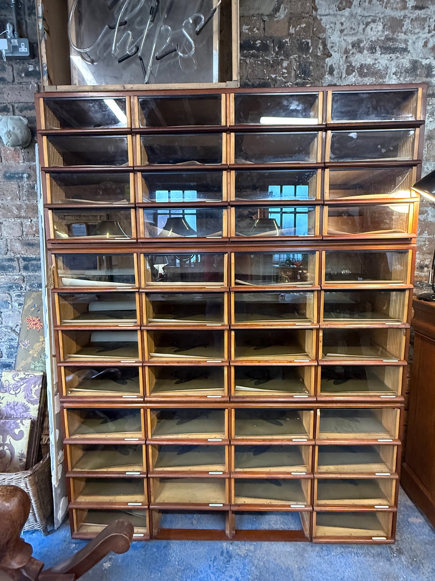 Vintage Haberdashery Multi-Drawer Cabinet