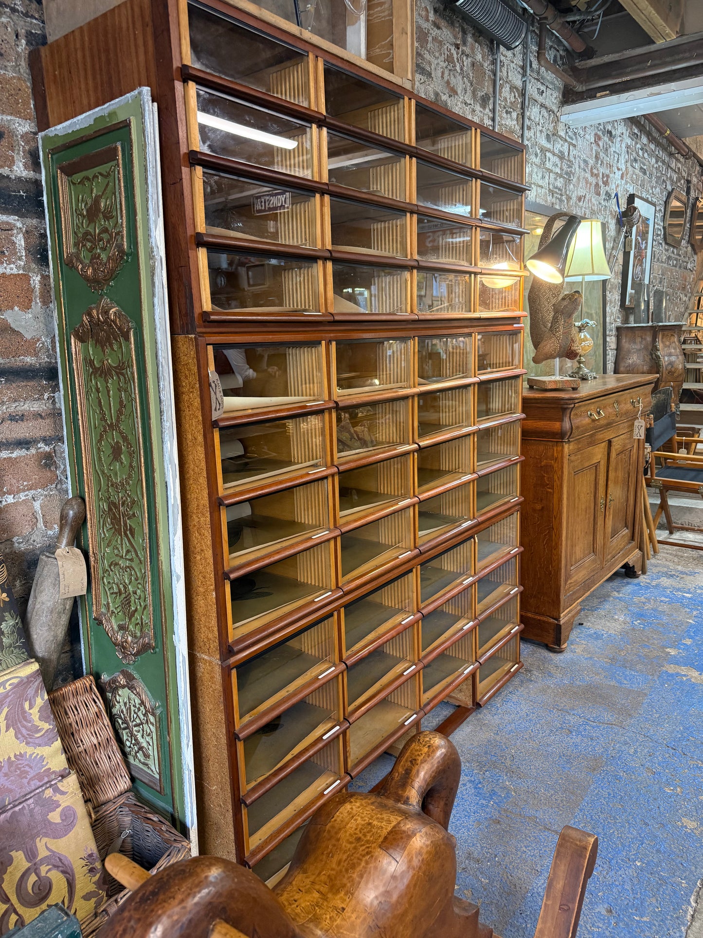 Vintage Haberdashery Multi-Drawer Cabinet