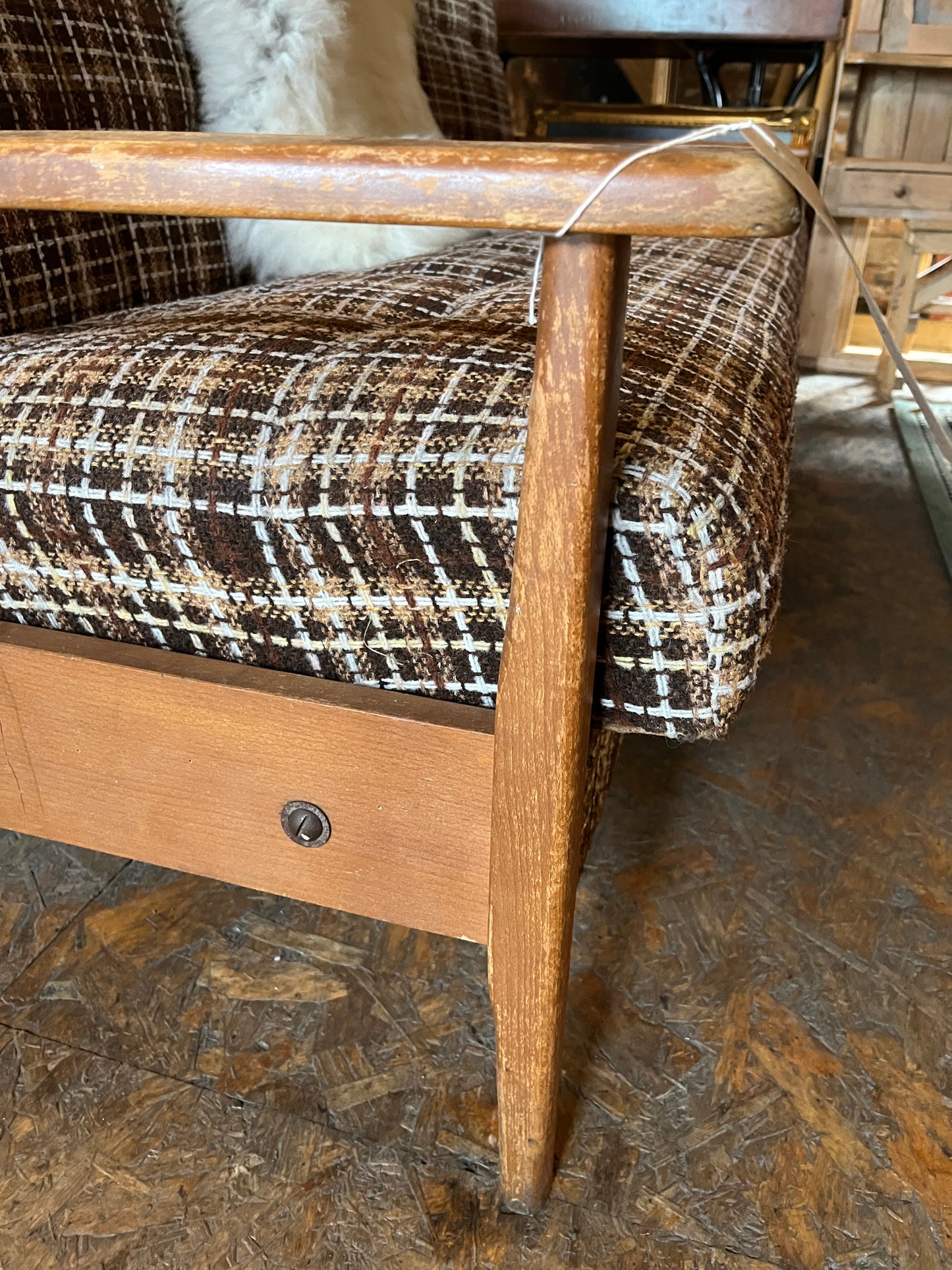 Vintage Wilhelm Knoll Antimott Daybed Sofa